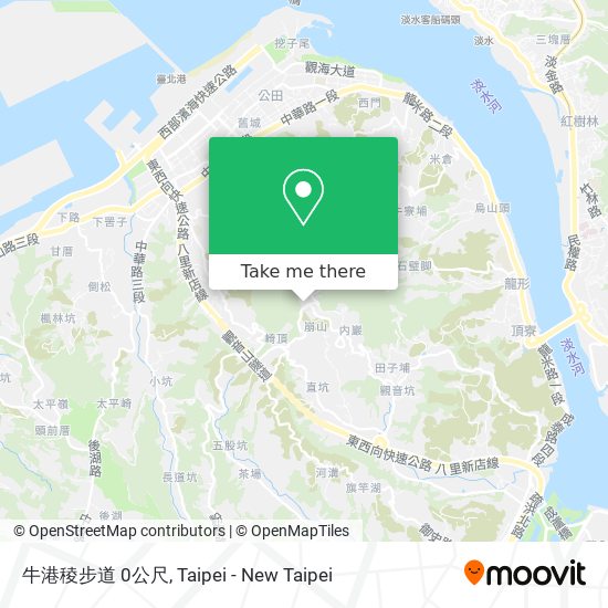 牛港稜步道 0公尺 map