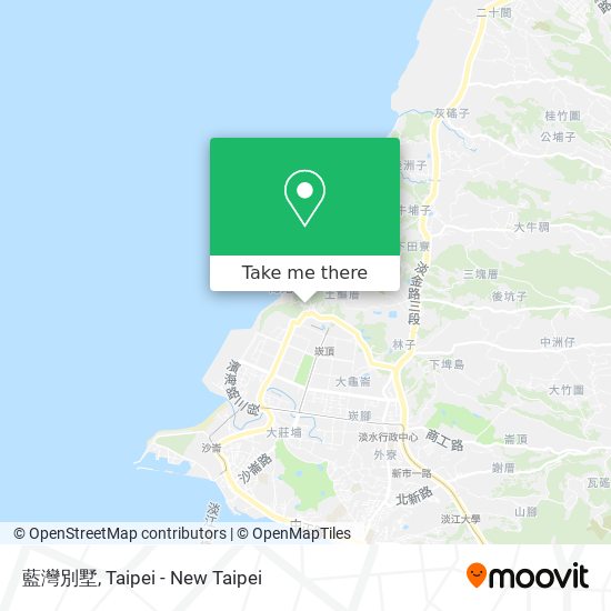 藍灣別墅 map