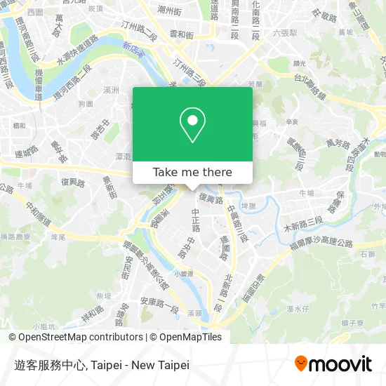 遊客服務中心地圖