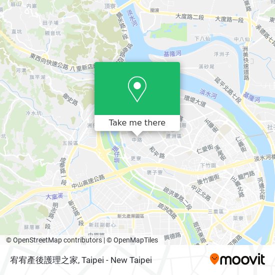 宥宥產後護理之家地圖