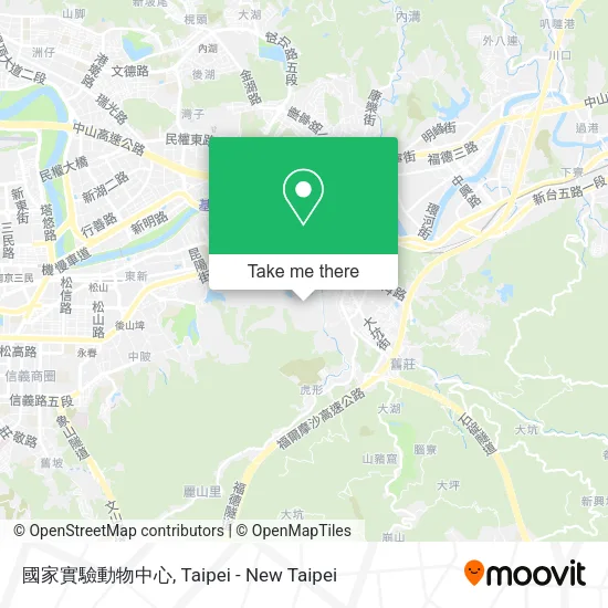 國家實驗動物中心地圖