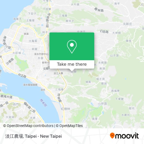淡江農場 map