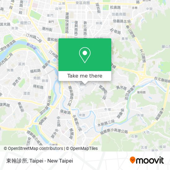 東翰診所 map