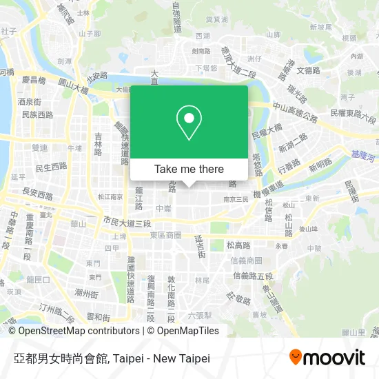 亞都男女時尚會館地圖