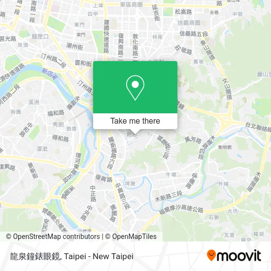 龍泉鐘錶眼鏡地圖