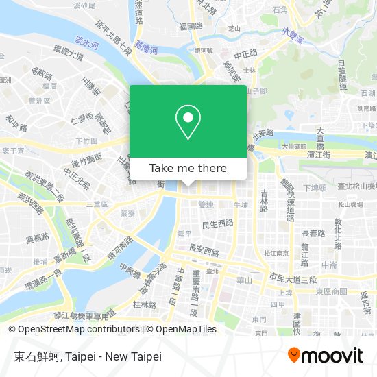 東石鮮蚵地圖