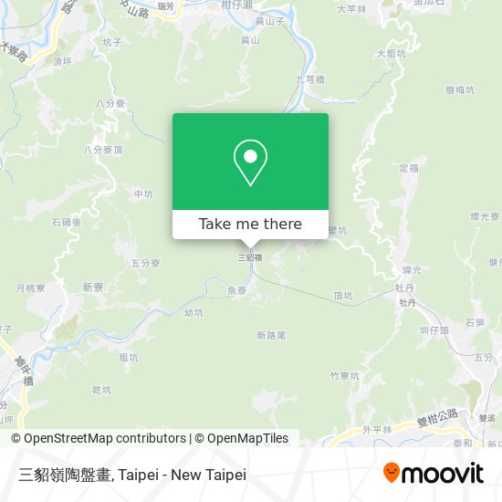 三貂嶺陶盤畫 map