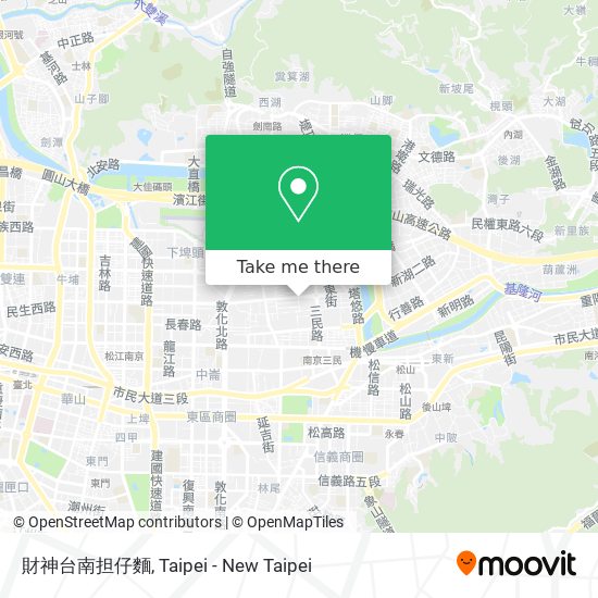 財神台南担仔麵 map