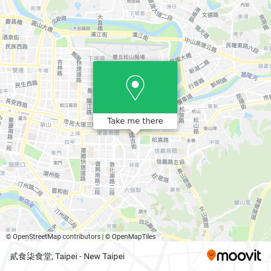 貳食柒食堂 map