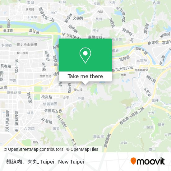 麵線糊、肉丸 map