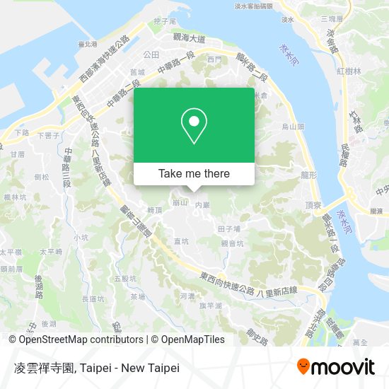 凌雲禪寺園 map