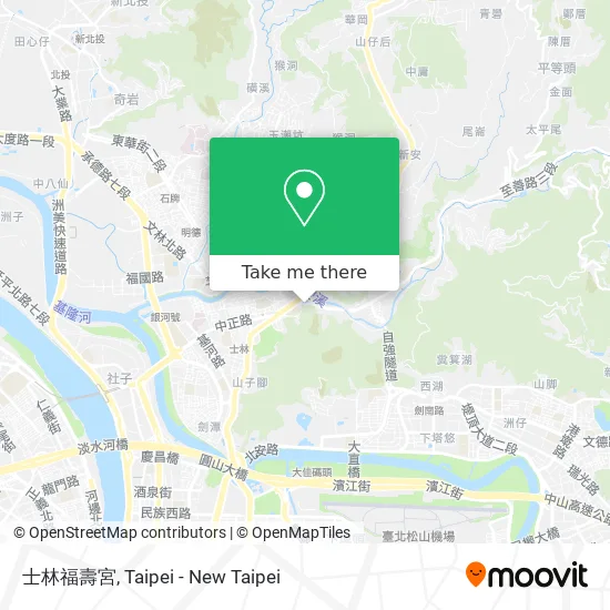 士林福壽宮 map