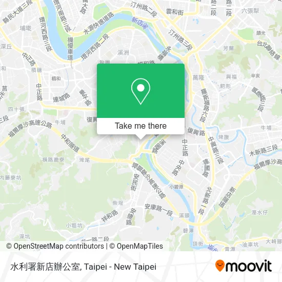 水利署新店辦公室 map