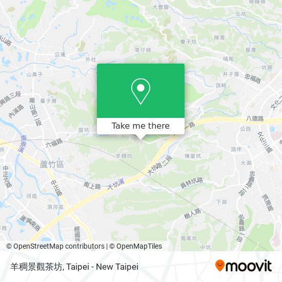 羊稠景觀茶坊地圖
