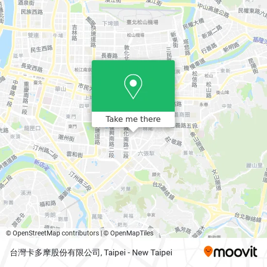 台灣卡多摩股份有限公司 map