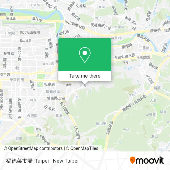 福德菜市場地圖