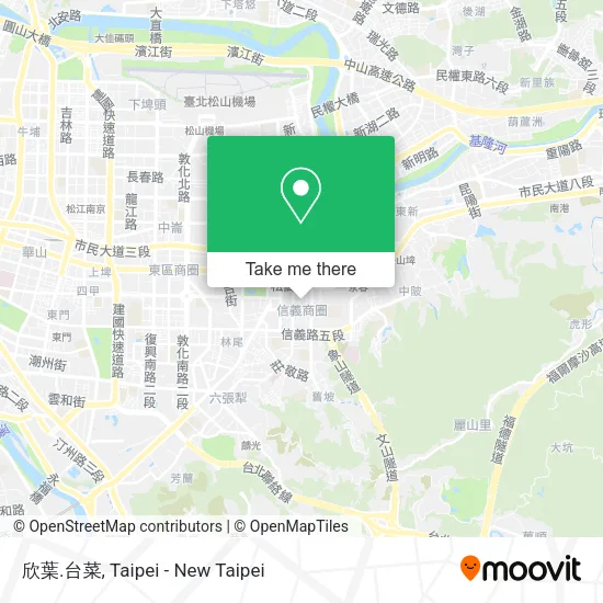 欣葉.台菜 map