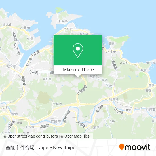 基隆市伴合場地圖