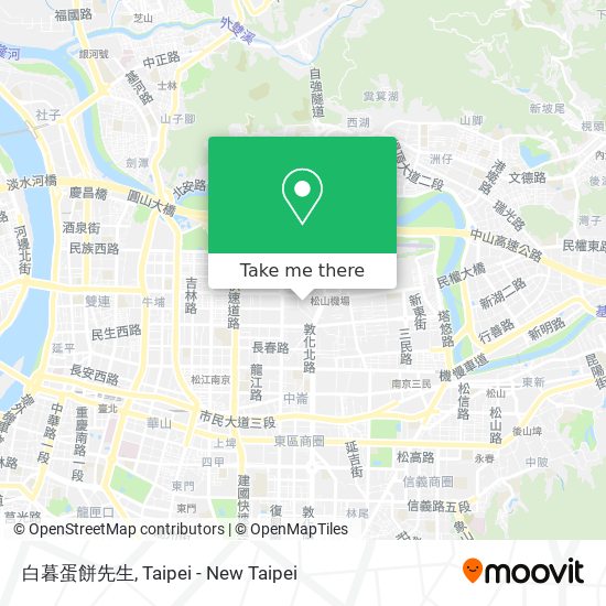 白暮蛋餅先生 map