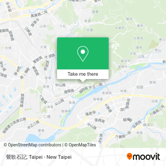 鶯歌石記 map