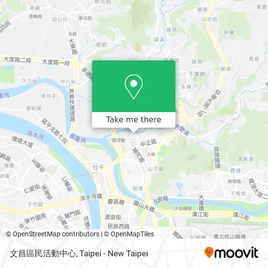 文昌區民活動中心 map