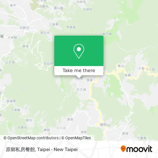 原鄉私房餐館地圖
