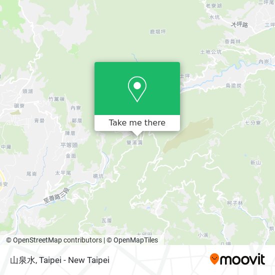 山泉水 map