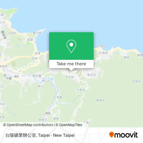 台陽礦業辦公室地圖
