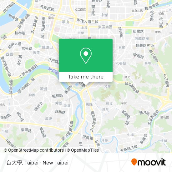 台大學 map