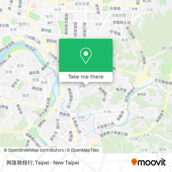 興隆雜糧行地圖