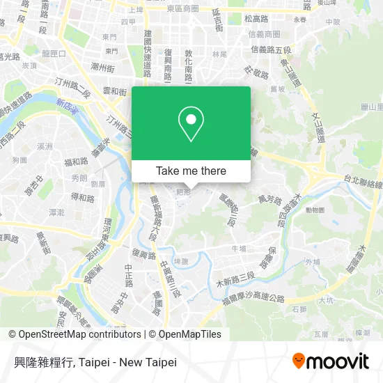 興隆雜糧行地圖