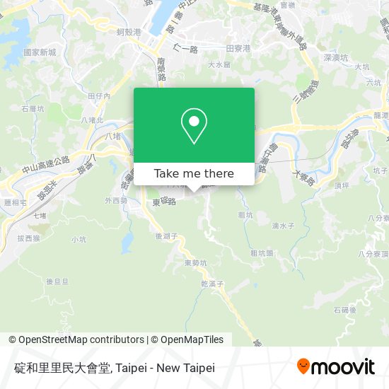 碇和里里民大會堂地圖