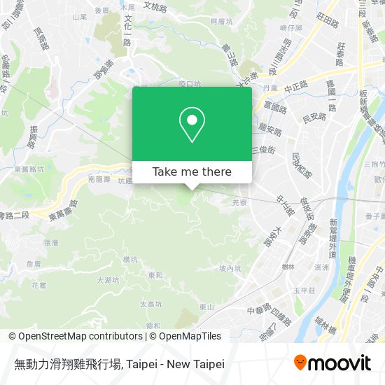 無動力滑翔雞飛行場 map