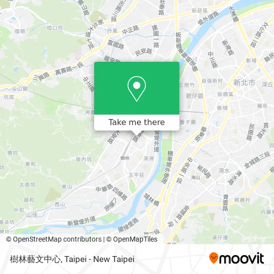 樹林藝文中心 map