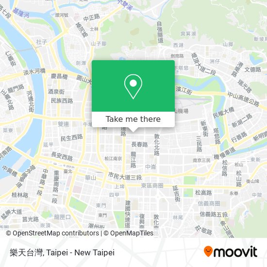 樂天台灣 map