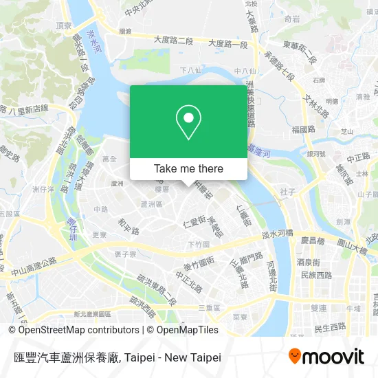 匯豐汽車蘆洲保養廠 map
