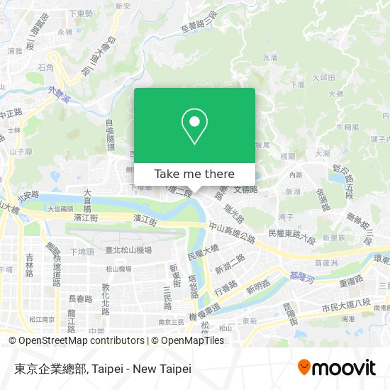 東京企業總部 map