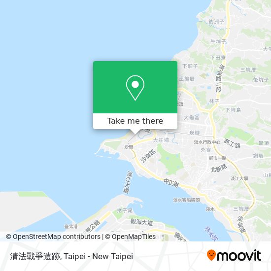 清法戰爭遺跡 map