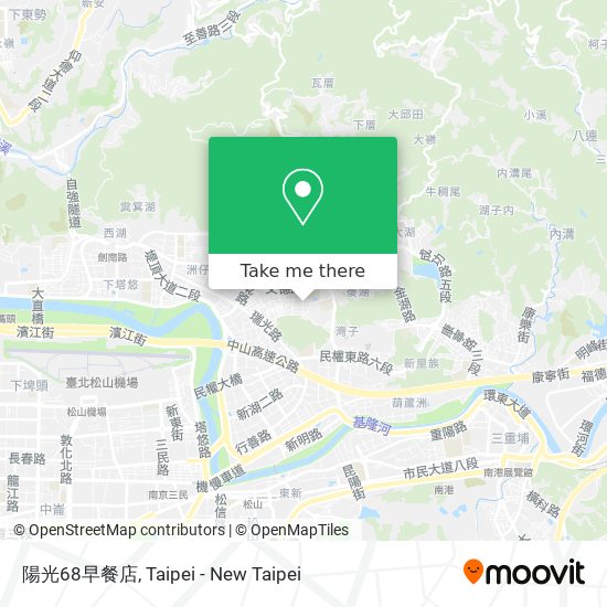 陽光68早餐店 map