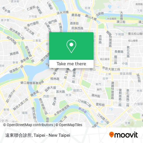 遠東聯合診所 map