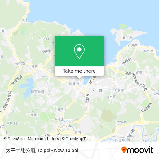 太平土地公廟 map
