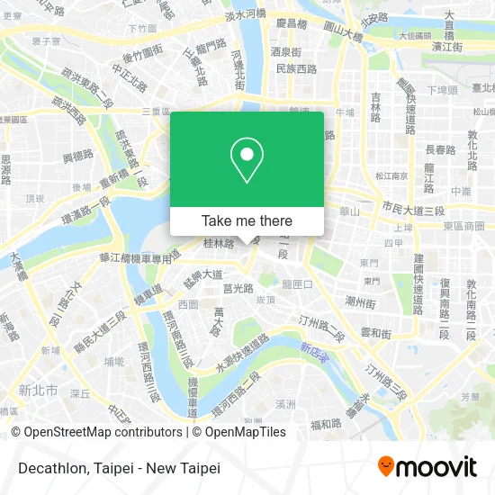 Decathlon地圖