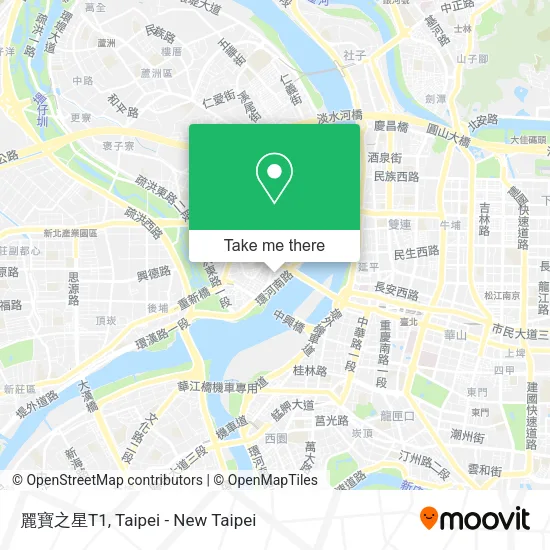 麗寶之星T1 map
