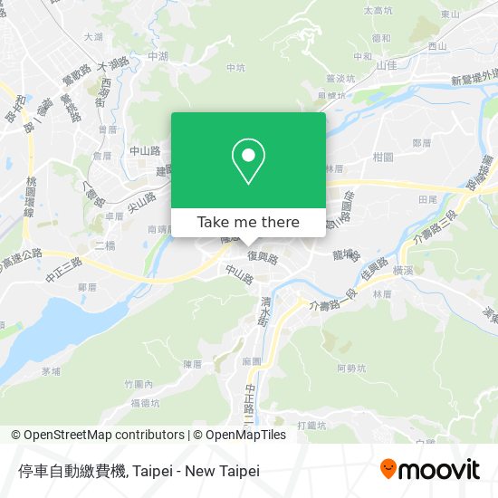 停車自動繳費機 map