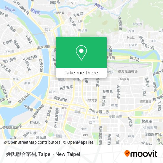 姓氏聯合宗祠 map