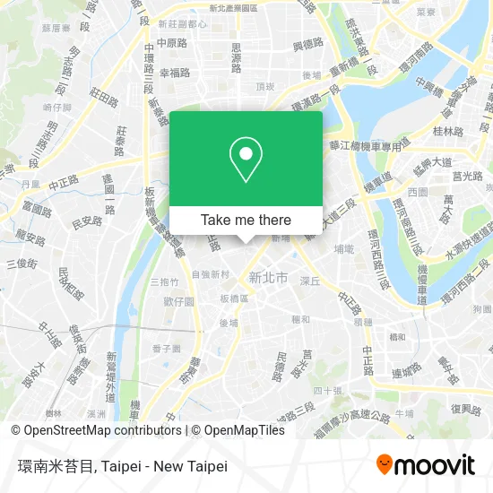 環南米苔目地圖