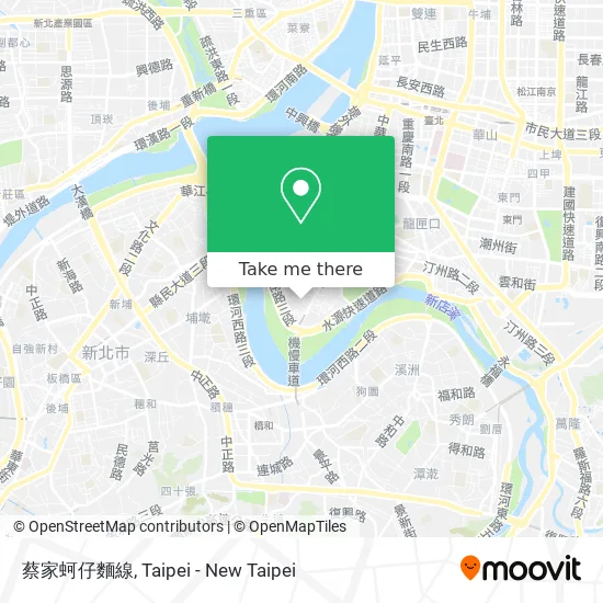 蔡家蚵仔麵線 map