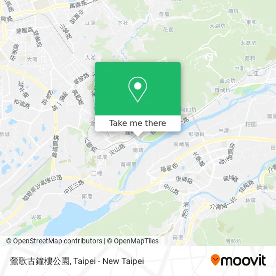 鶯歌古鐘樓公園 map