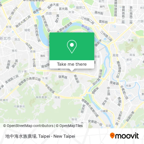 地中海水族廣場 map