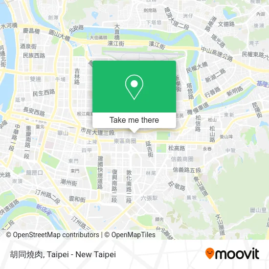 胡同燒肉地圖